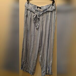 Torrid Light Blue Wide-Leg Pants